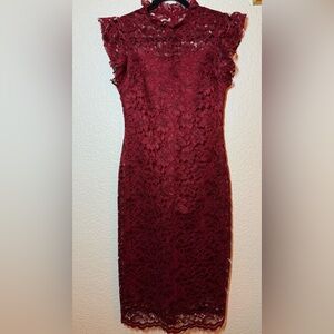 Enfocus Petite Dress 
Size 4P
Wine Color